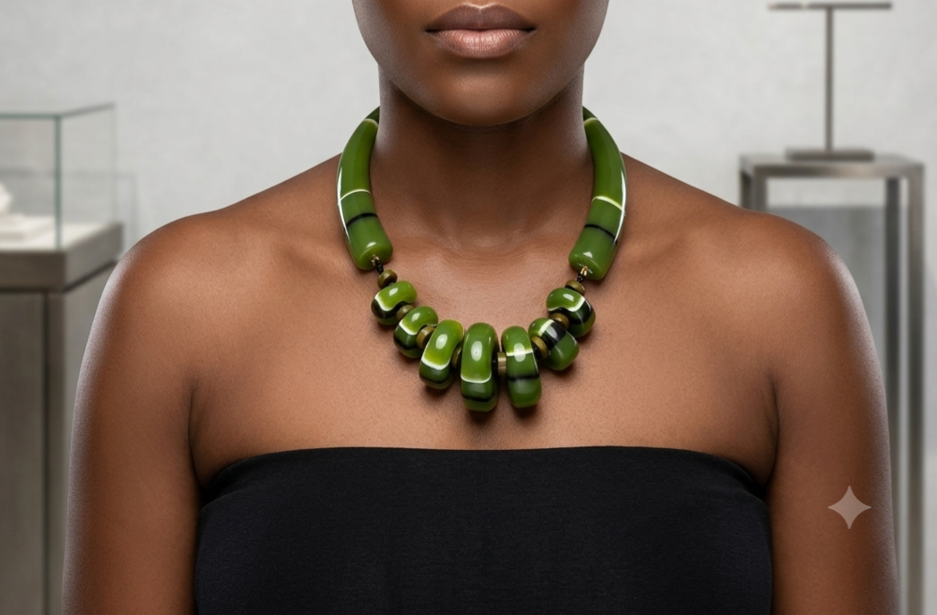 Chunky Resin Necklace
