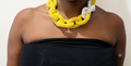 Chunky Seed Bead Chain Necklace