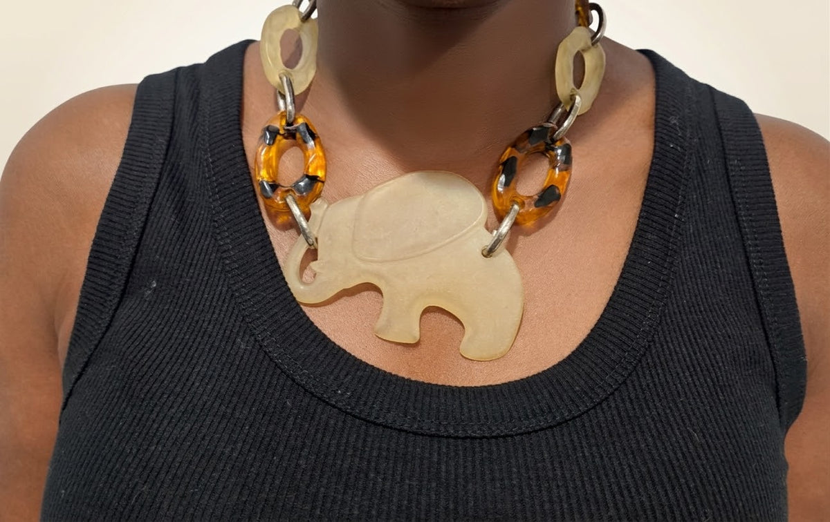 Elephant Pendant Necklace
