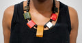 Geometric Tile Necklace