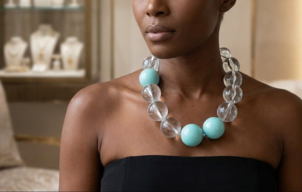 Spherical Bead Necklace