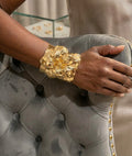 Gold Cuff Bracelet