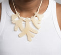 Abstract Resin Necklace