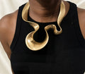 Sculpted Collar Necklace