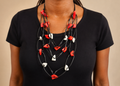 Geometric Beaded Necklace